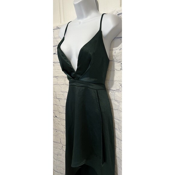 LUXXEL dress high low Corset Back Dress Gown Prom Size Small - Picture 3 of 8